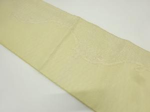 アンティーク　紗　抽象模様織り出し袋帯（材料）
